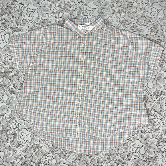 NWT Madewell plaid top - Picture 1 of 5